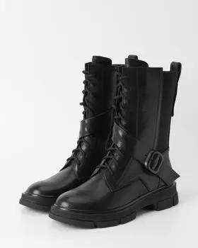 Ботинки, р. 36, цвет Черный