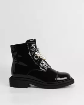 Ботинки, р. 37, цвет Черный