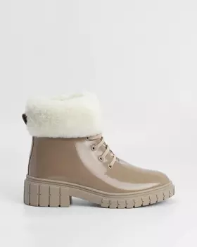 Ботинки, р. 38, цвет Бежевый