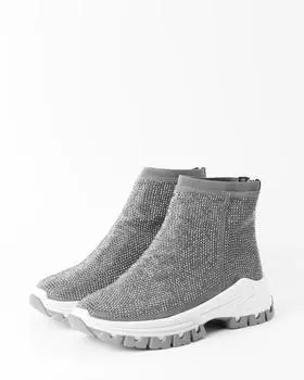 Ботинки, р. 39, цвет Серый