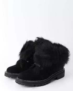 Ботинки, р. 40, цвет Черный