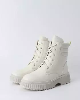 Ботинки, р. 41, цвет Молочный