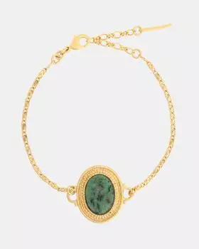 Браслет со вставкой из аниолита