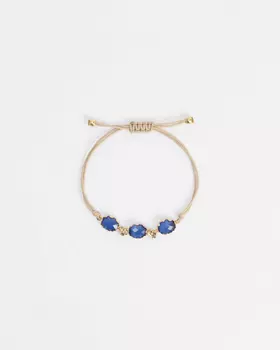 Браслет из серебра с покрытием золотом