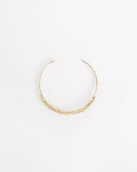 Браслет из серебра с позолотой