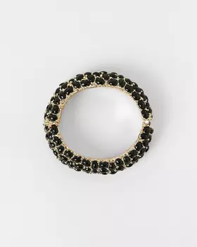 Браслет со вставками из смолы и раздвижным механизмом