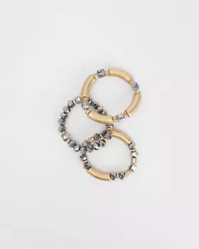 Браслет, р. единыйразмер, цвет Серебряный