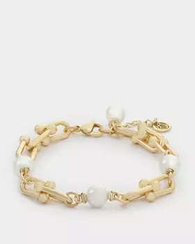 Браслет с реконструированным жемчугом