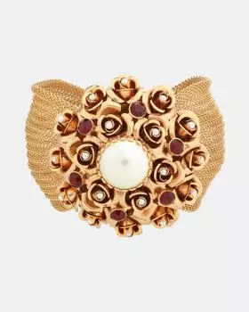 Браслет с жемчужными вставками