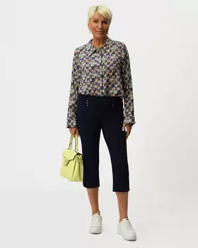 Бриджи с вертикальной отстрочкой