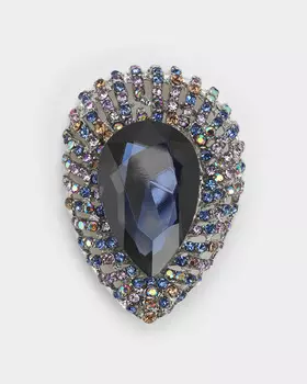 Брошь со стразами