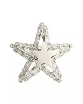 Брошь звезда, р. Безразмера, цвет Белый