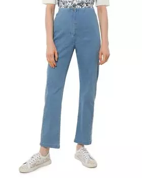 Брюки джинсовые, р. 52, цвет Голубой