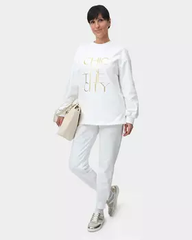 Брюки-джоггеры с эластичным поясом