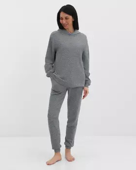 Брюки-джоггеры с манжетами по низу