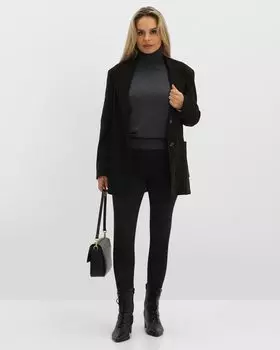 Брюки Helga с эластичным поясом и боковыми карманами