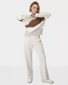 Брюки из струящейся эластичной ткани