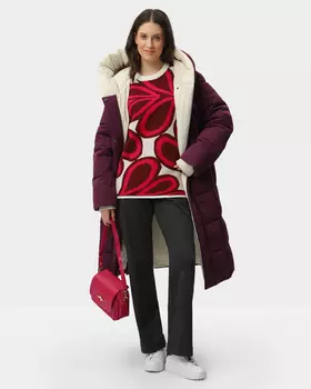 Брюки прямого кроя MAYA с эластичным поясом и высокой талией