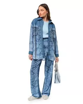 Брюки, р. 42, цвет Синий