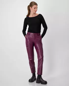 Брюки, р. 42, цвет Темная вишня