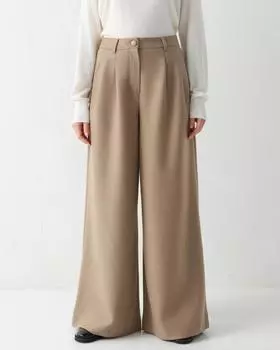 Брюки, р. 44, цвет Бежевый