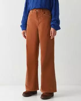 Брюки, р. 44, цвет Коричневый