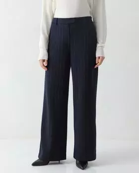 Брюки, р. 44, цвет Темно-синий