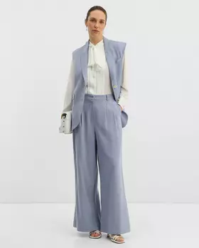 Брюки, р. 46, цвет Голубой