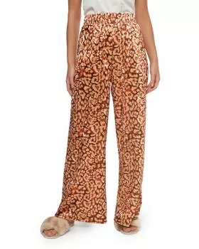 Брюки, р. 46, цвет Леопардовый