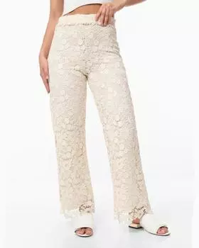 Брюки, р. 48, цвет Молочный