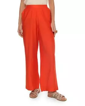 брюки, р. 48, цвет Вишнево-красный