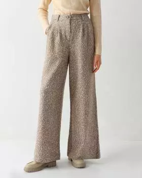 Брюки, р. 50, цвет Бежевый