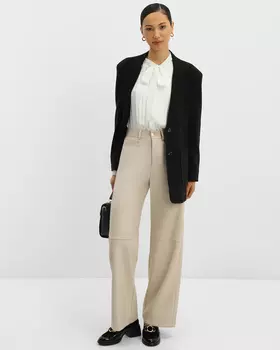 Брюки, р. 50, цвет Кремовый