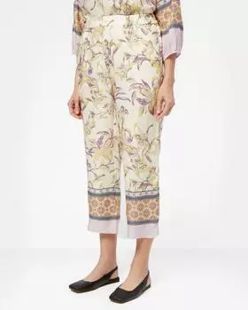 Брюки, р. 50, цвет Мультиколор