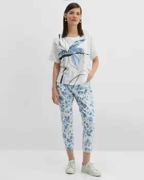 брюки, р. 52, цвет Голубой