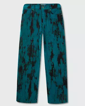 Брюки, р. 52, цвет Зеленый