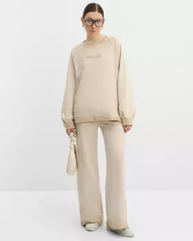 Брюки, р. 54, цвет Бежевый