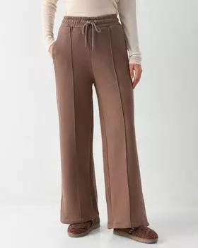 Трикотажные брюки со стрелками