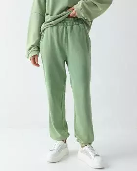 Брюки, р. 58, цвет Зеленый