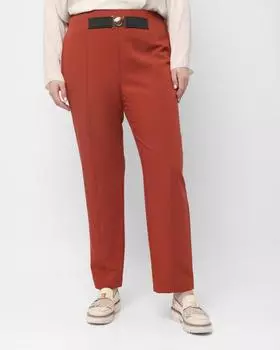 Брюки, р. 62, цвет Терракотовый