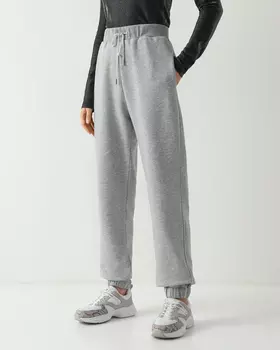 Брюки, р. L, цвет Серый меланж