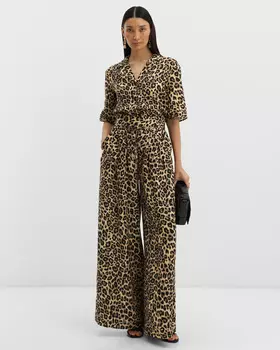 Брюки, р. XL, цвет Мультиколор