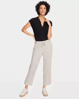 Брюки с высокой линией талии