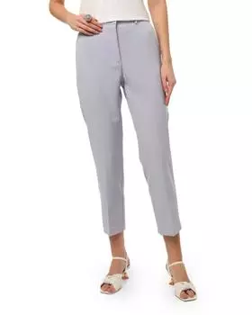 Брюки со стрелками и боковыми карманами, р. 44, цвет Светло-голубой