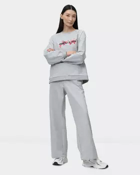 Брюки свободного кроя с высокой посадкой