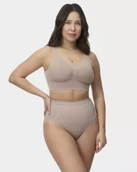 Бюстье без косточек с корректирующим эффектом