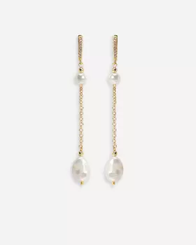 Cерьги, р. Безразмера, цвет Без цвета