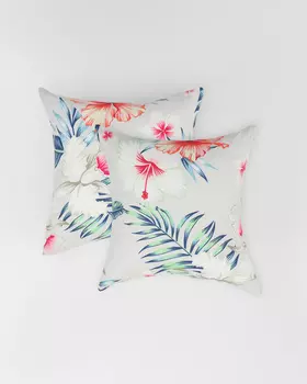 Комплект из двух подушек с чехлами «Тропикана», 45х45 см