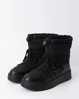 Дутики-Ботинки, р. 38, цвет Черный