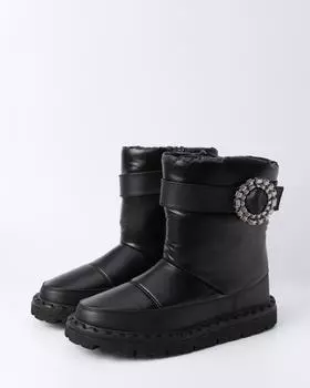 Дутики - ботинки, р. 42, цвет Черный